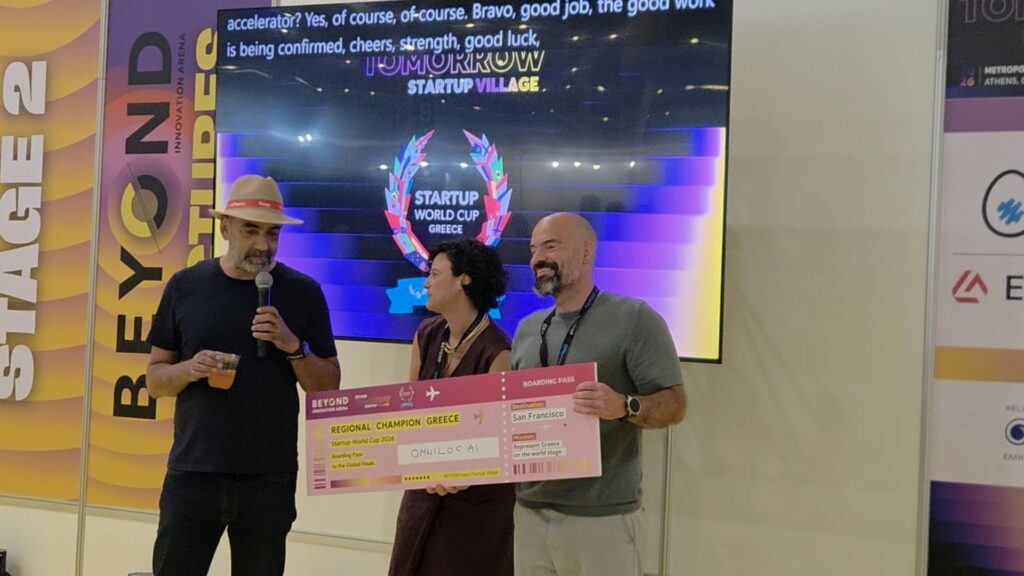 OmniLoc Wins Startup World Cup Greece 2026: Next Stop San Francisco